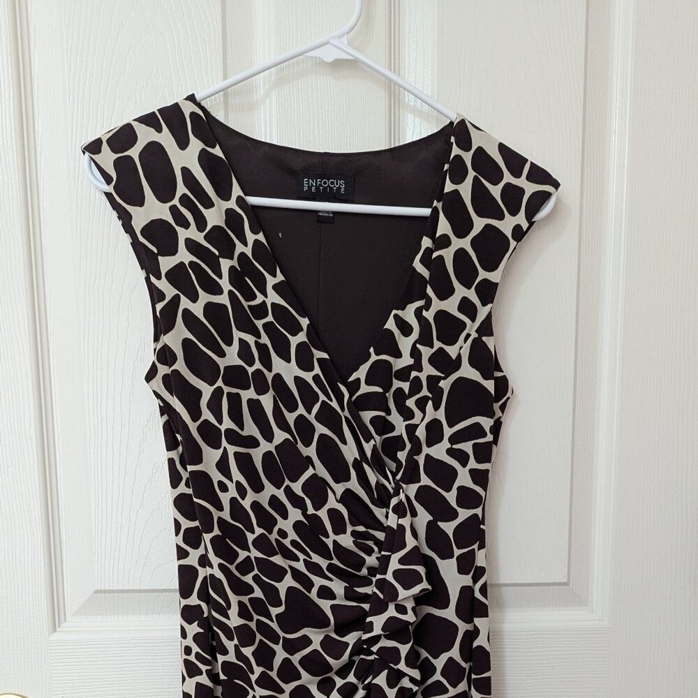 EnFocus 4P sleeveless summer dress - Animal print